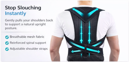 AlignPro™ Posture Corrector – Sit Straighter & Reduce Back Strain